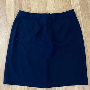 DKNY 100% Wool Black Skirt Size 10